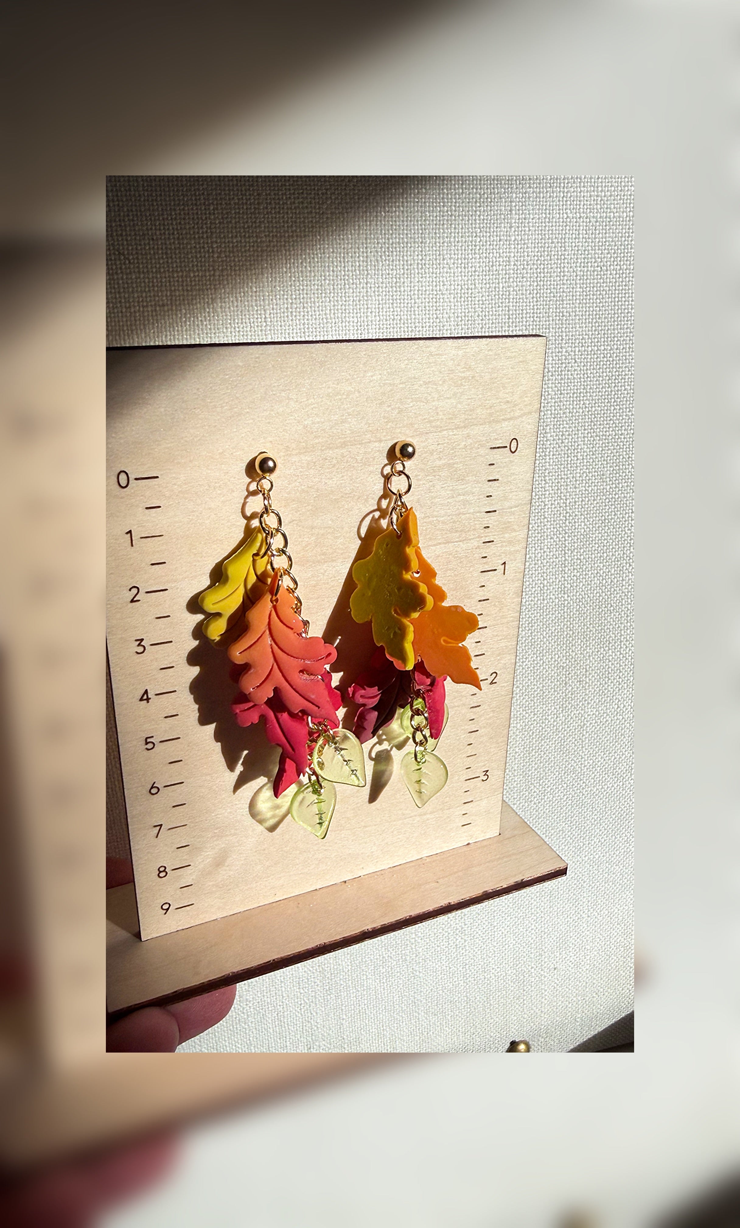 Falling Leaves Earrings – Autumn Canopy Dangles