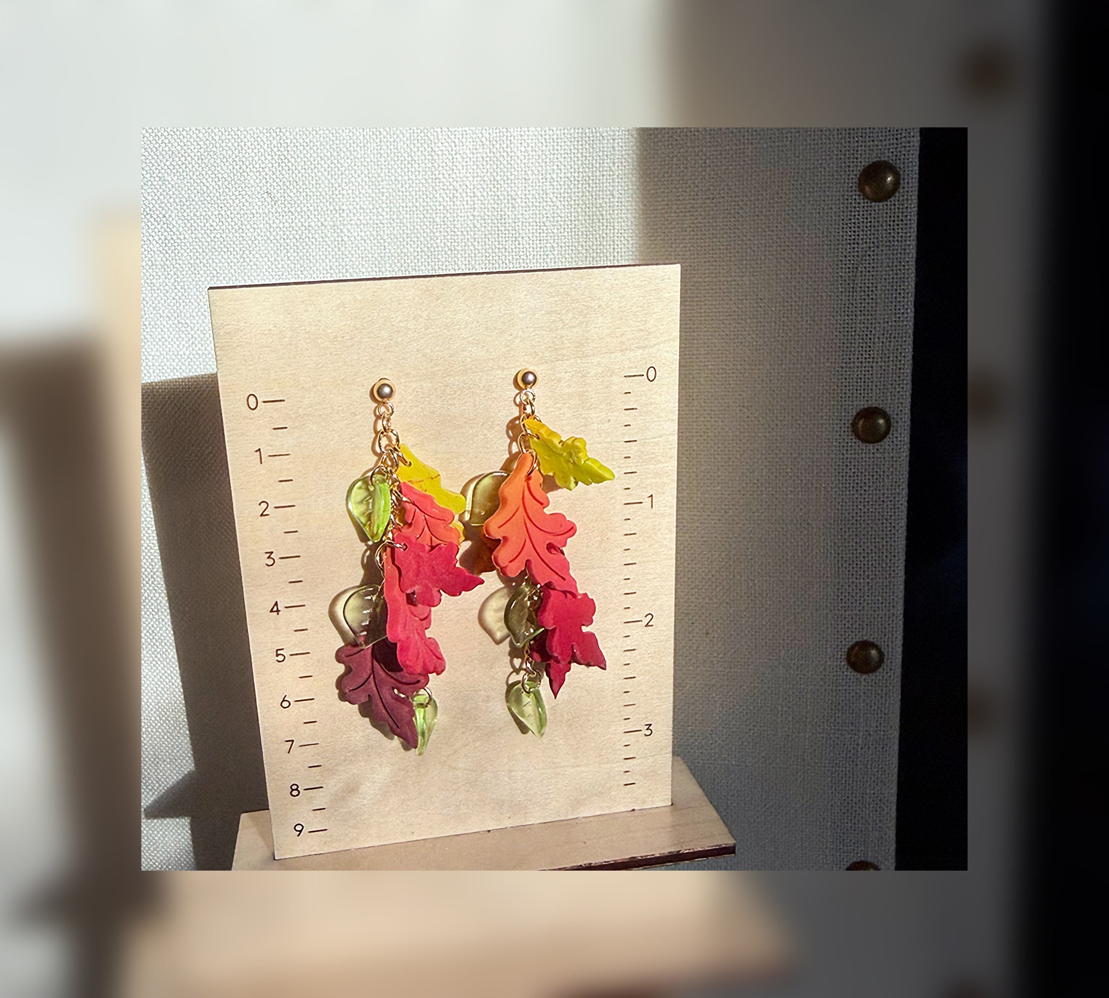 Falling Leaves Earrings – Autumn Canopy Dangles