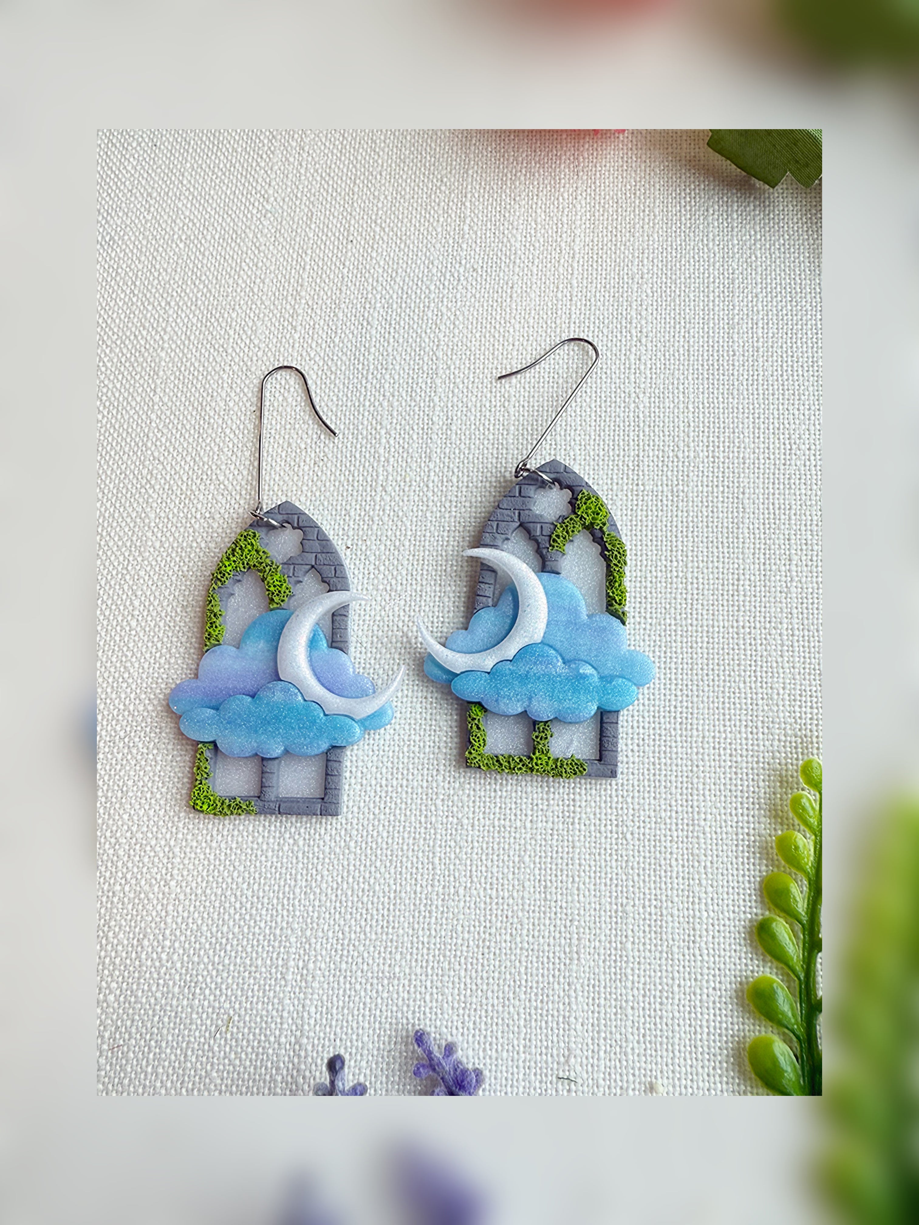 🌙 Moonlit Reverie Earrings - Limited Edition