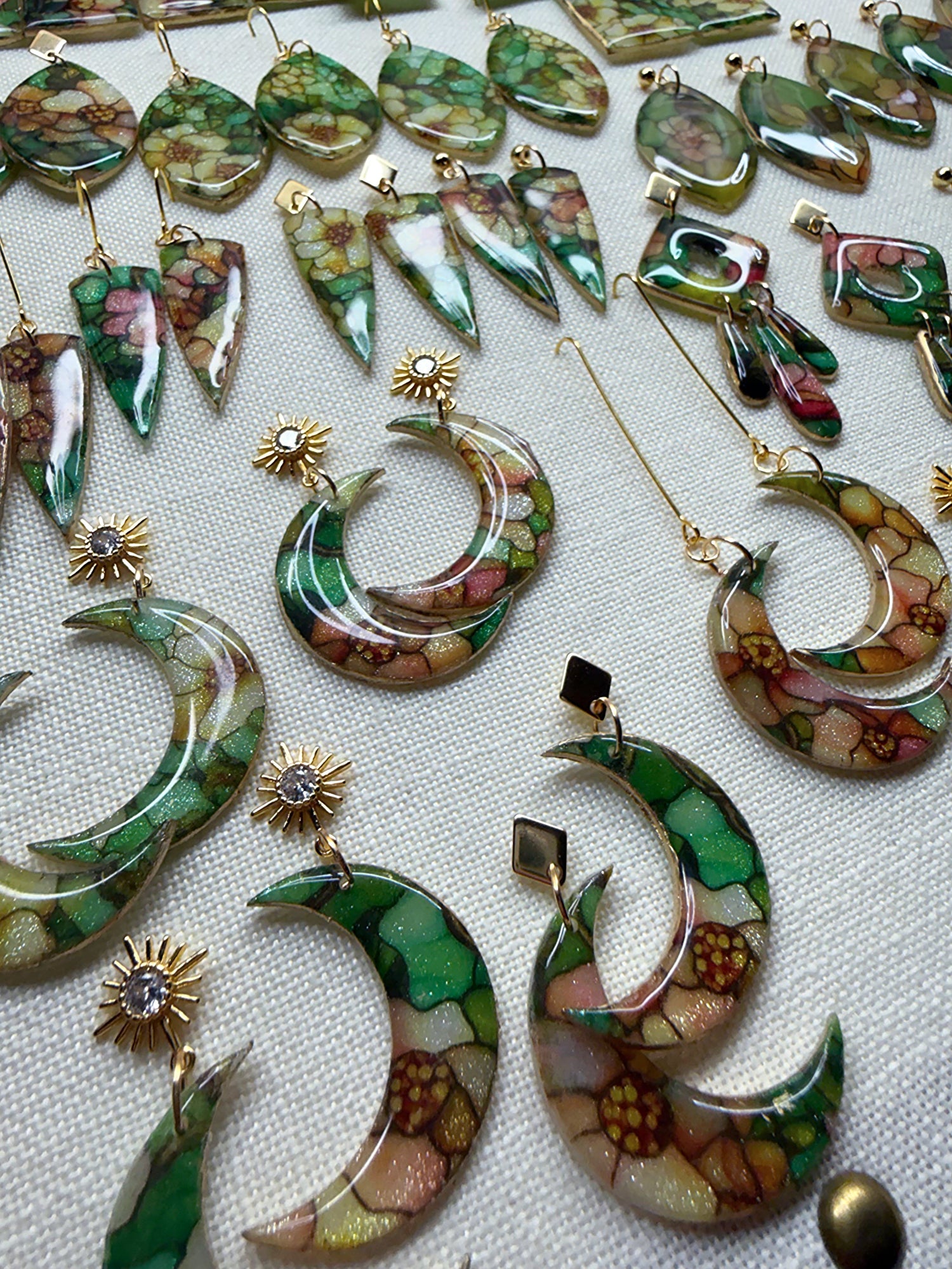 Glass Gardens - Floral Stained Glass Collections