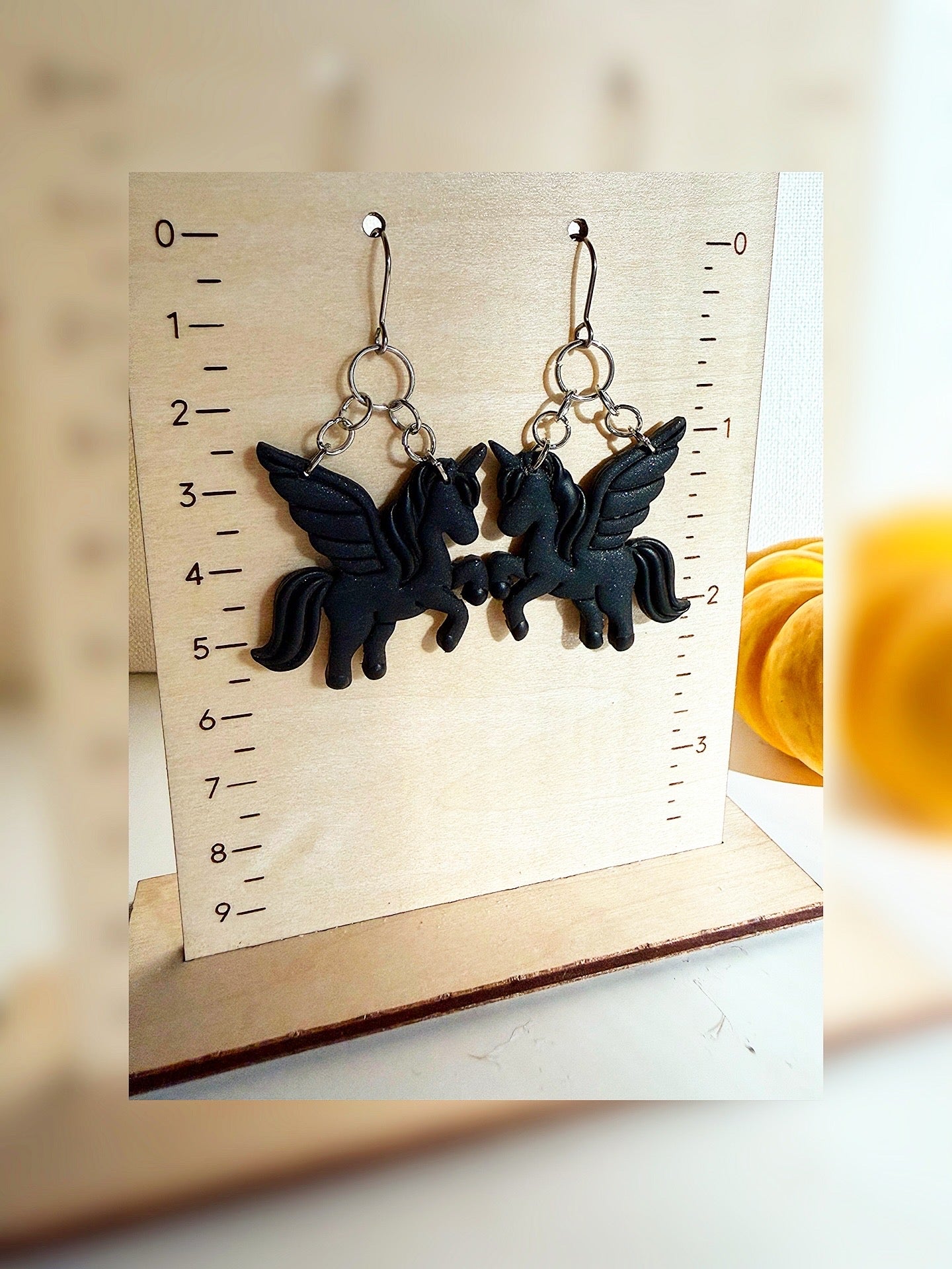 Pegasus Earrings - Winged Guardians of the Moonlit Sky
