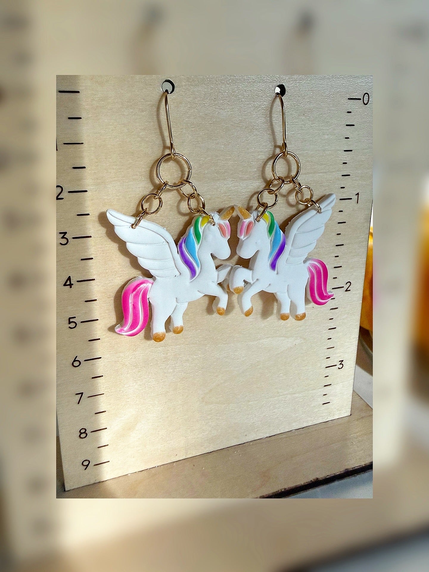 Pegasus Earrings - Winged Guardians of the Moonlit Sky
