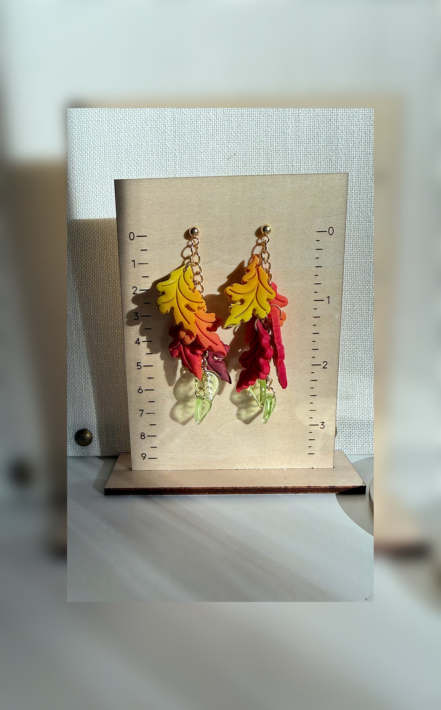 Falling Leaves Earrings – Autumn Canopy Dangles