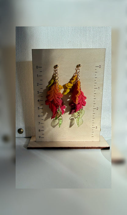 Falling Leaves Earrings – Autumn Canopy Dangles