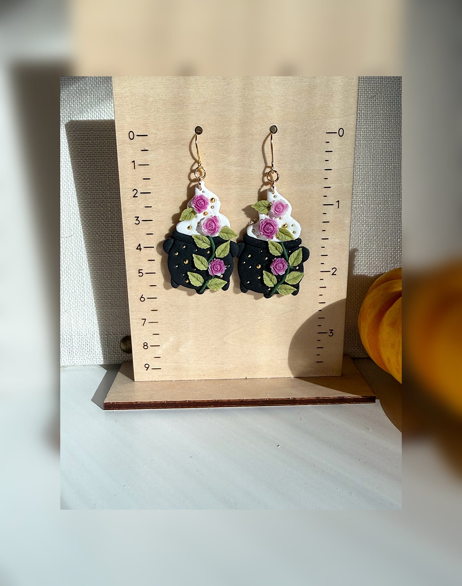 Blooming Cauldron Earrings – Double Double, Bloom and Bubble