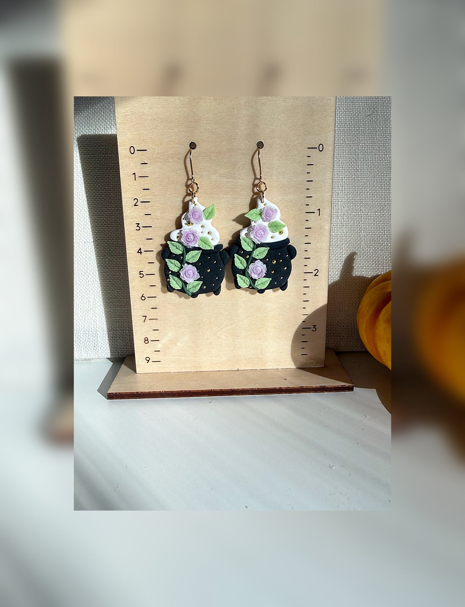 Blooming Cauldron Earrings – Double Double, Bloom and Bubble
