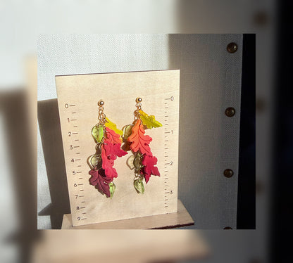Falling Leaves Earrings – Autumn Canopy Dangles