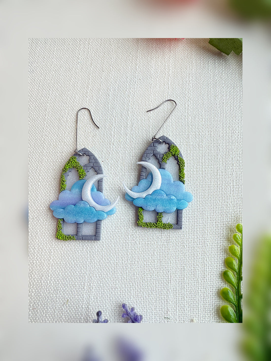 🌙 Moonlit Reverie Earrings - Limited Edition